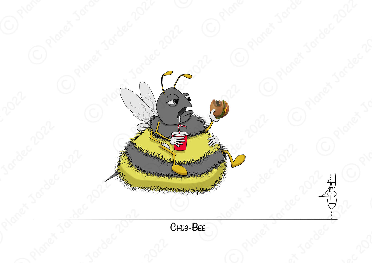 Hive "Chub-Bee", by artist RegD