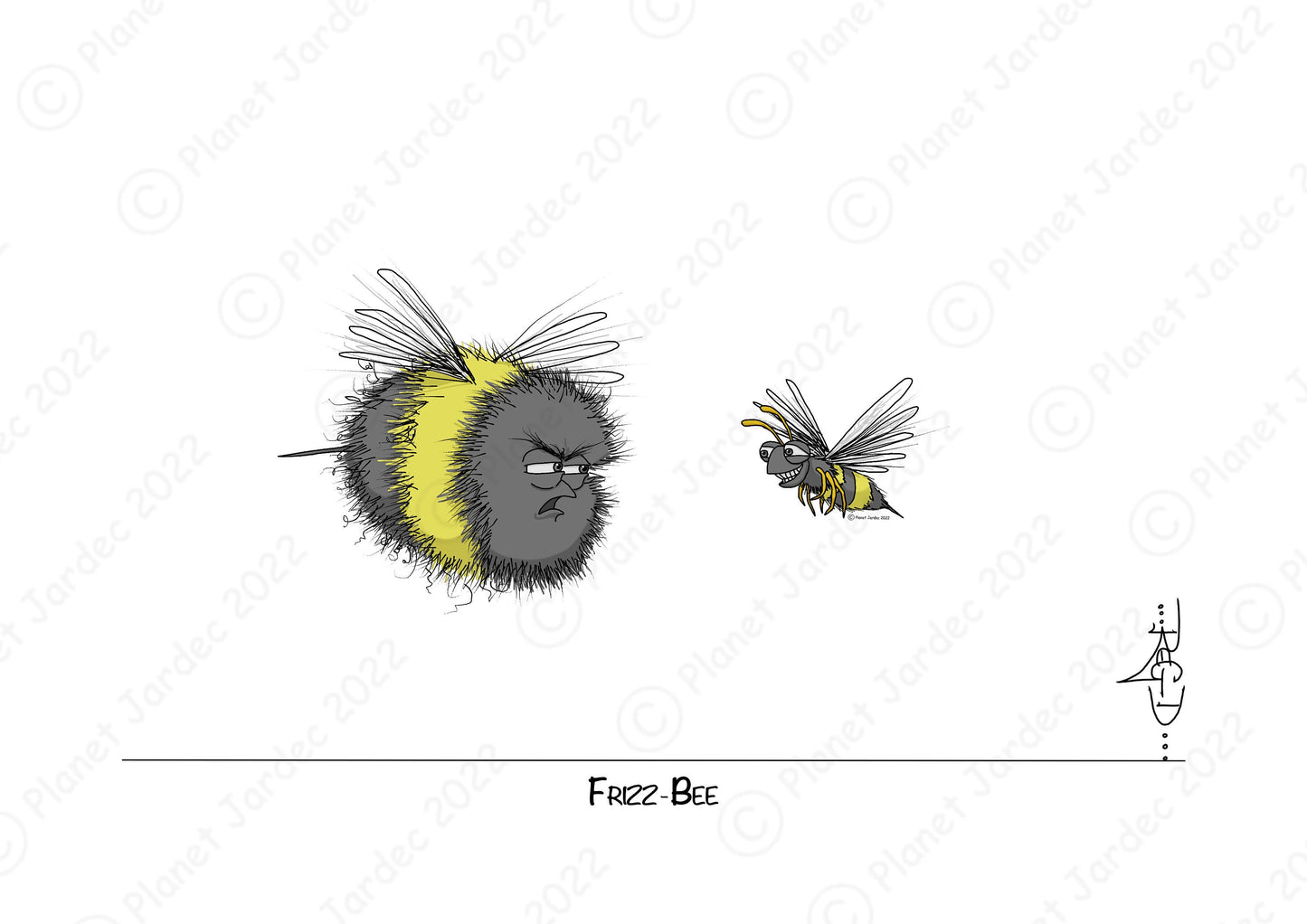 Hive "Frizz-Bee", by artist RegD