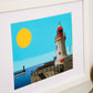 Coast "South Shields Pier by day", by artist RegD