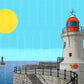Coast "South Shields Pier by day", by artist RegD
