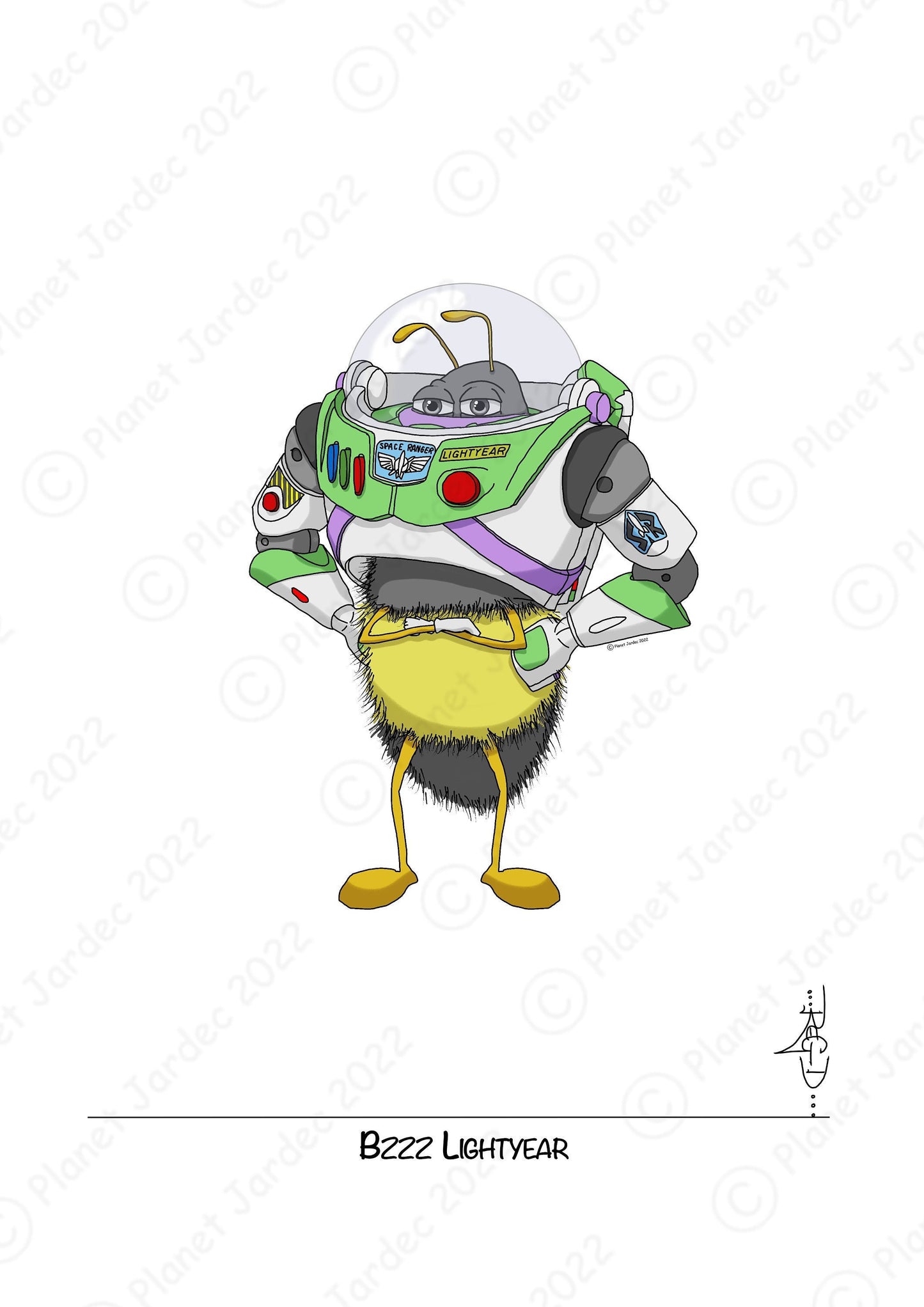Hive "Bzzz Lightyear", by artist RegD