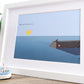 Coast "Cullercoats Lazy Pier", by artist RegD